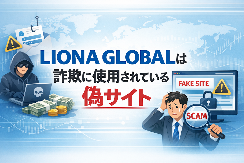 【結論】LIONA GLOBALは詐欺に使用されている偽サイト
