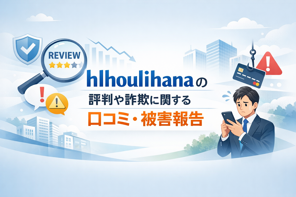 hlhoulihanaの評判や詐欺に関する口コミ・被害報告