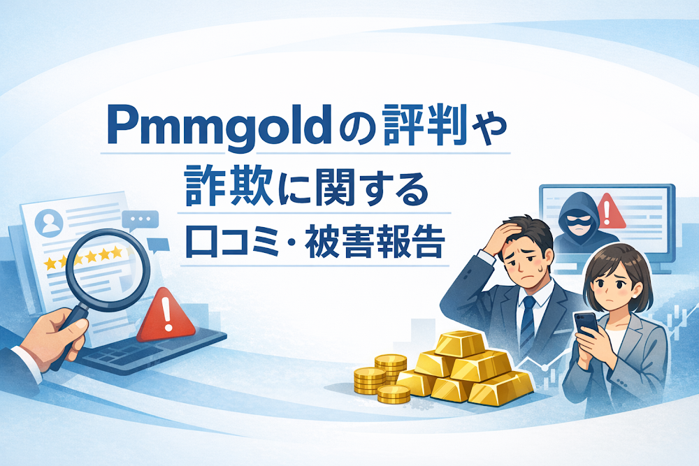 Pmmgoldの評判や詐欺に関する口コミ・被害報告