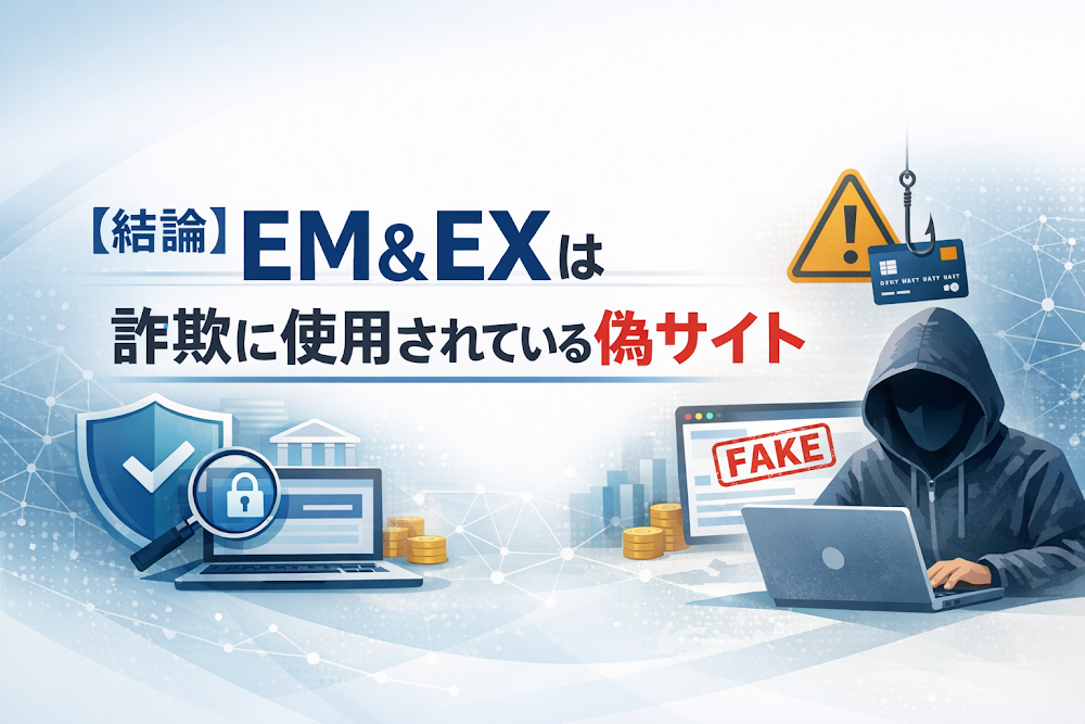 【結論】EM&EX（eminences.org）は詐欺に使用されている偽サイト