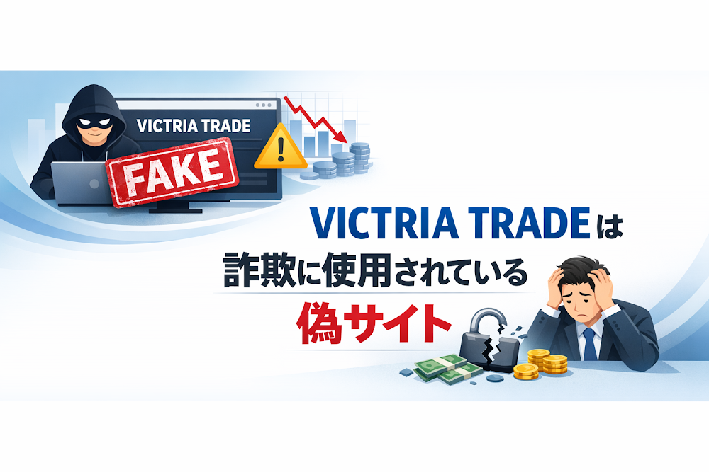 【結論】VICTRIA TRADE(vict-serv.com)は詐欺に使用されている偽サイト