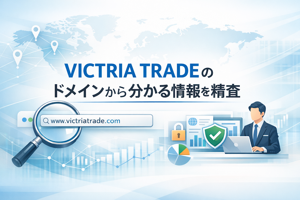 VICTRIA TRADE(vict-serv.com)のドメインから分かる情報を精査