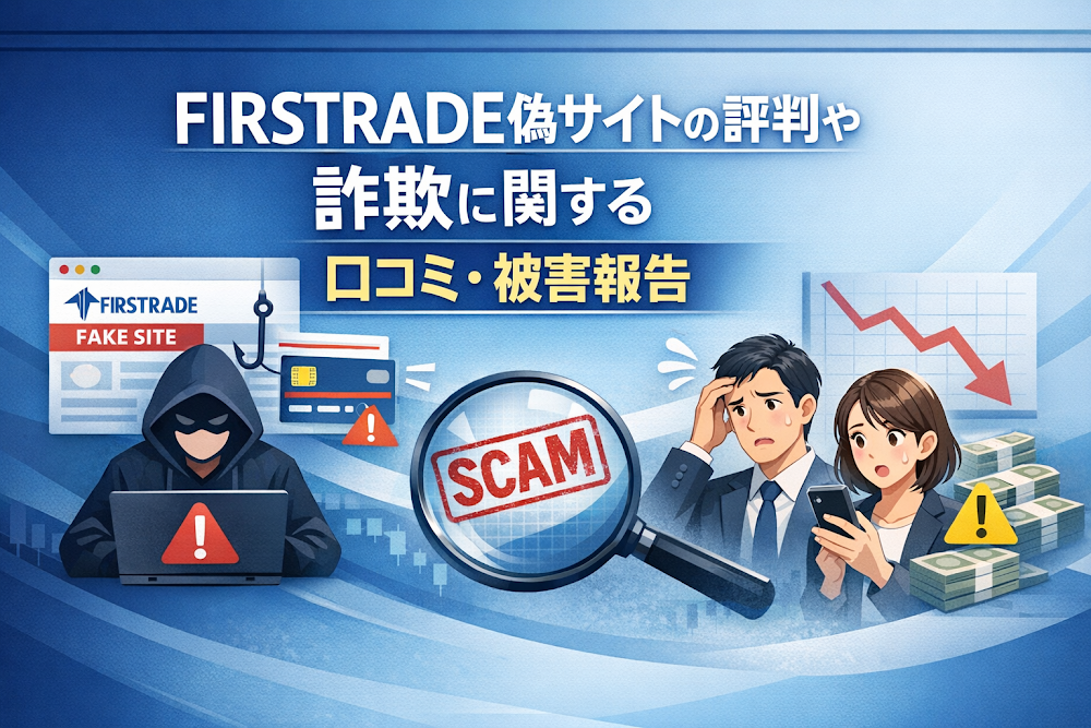 FIRSTRADE（ファーストレード）偽サイトの評判や詐欺に関する口コミ・被害報告