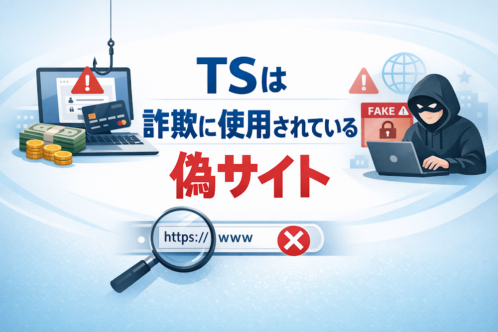 【結論】TSは詐欺に使用されている偽サイト