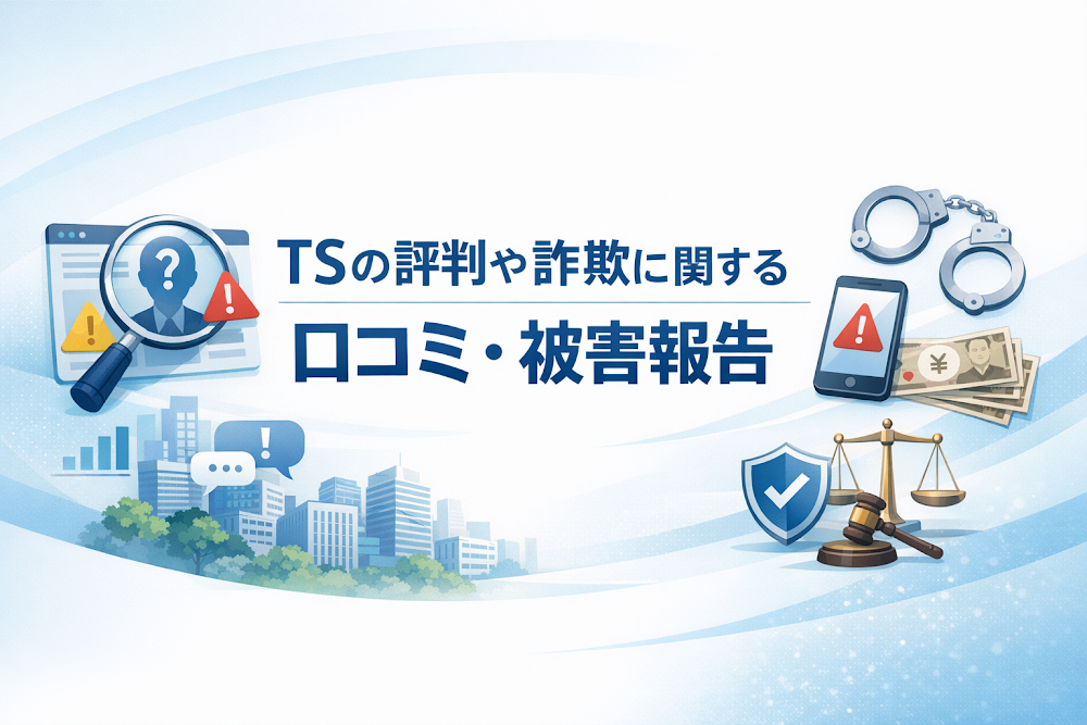 TSの評判や詐欺に関する口コミ・被害報告