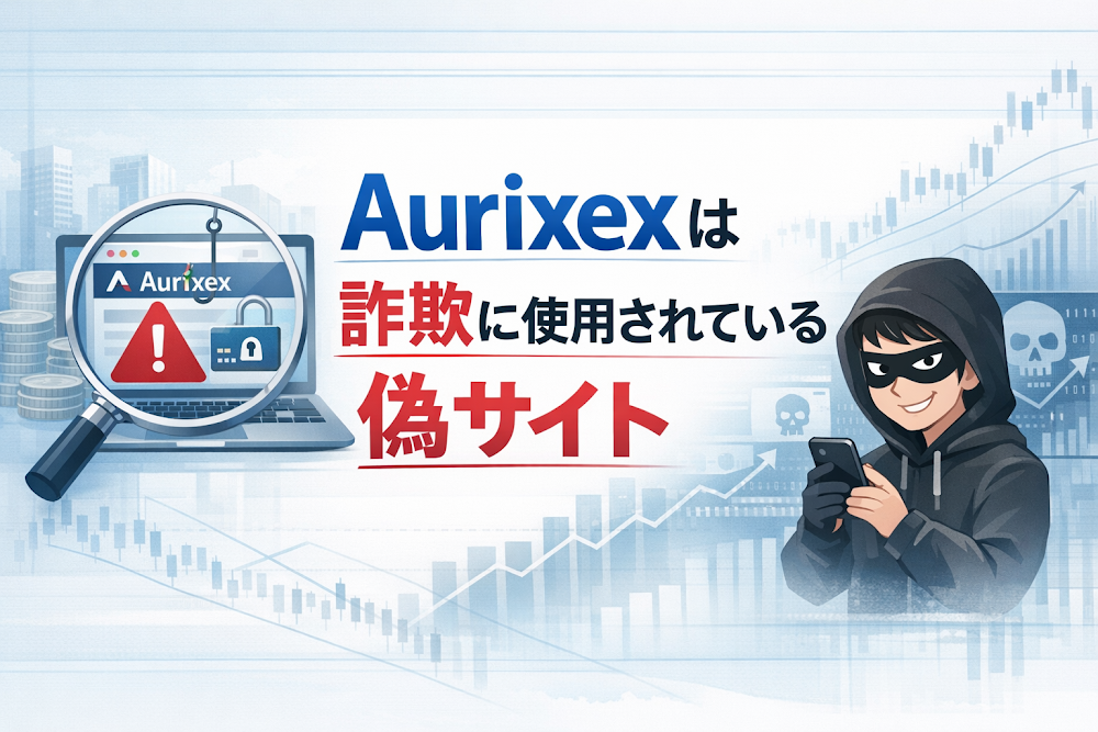 【結論】Aurixexは詐欺に使用されている偽サイト