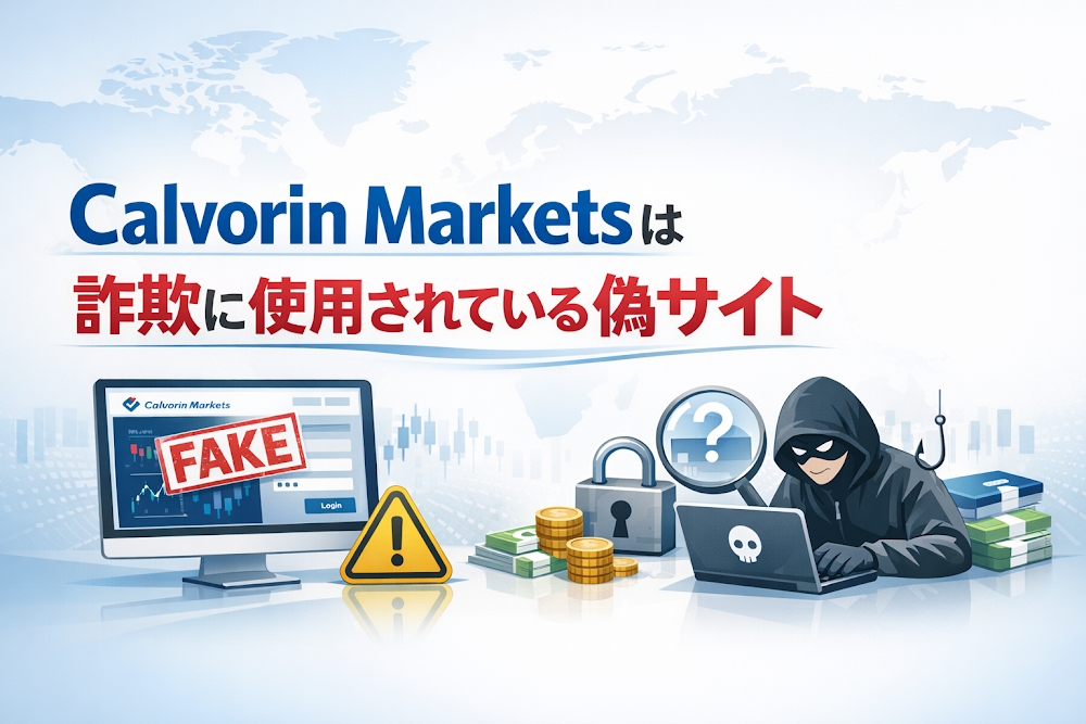 【結論】Calvorin Marketsは詐欺に使用されている偽サイト