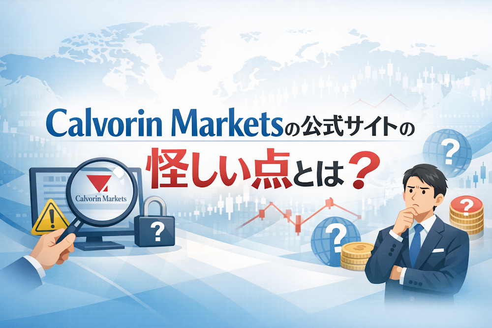 Calvorin Marketsの公式サイトの怪しい点とは？