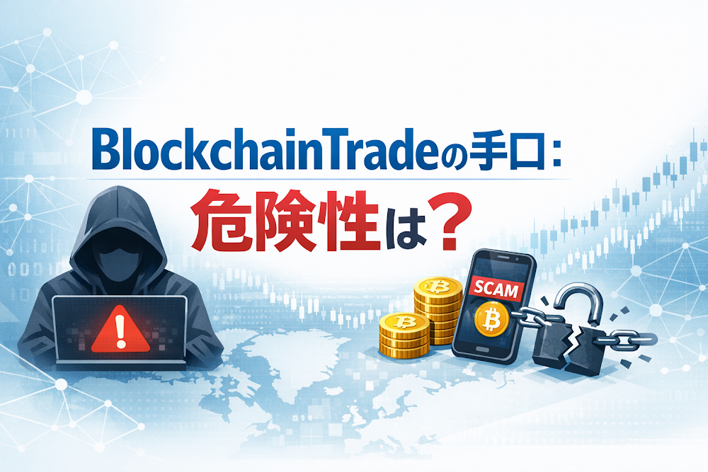 BlockchainTrade(blocktraderx.com)の手口:危険性は?