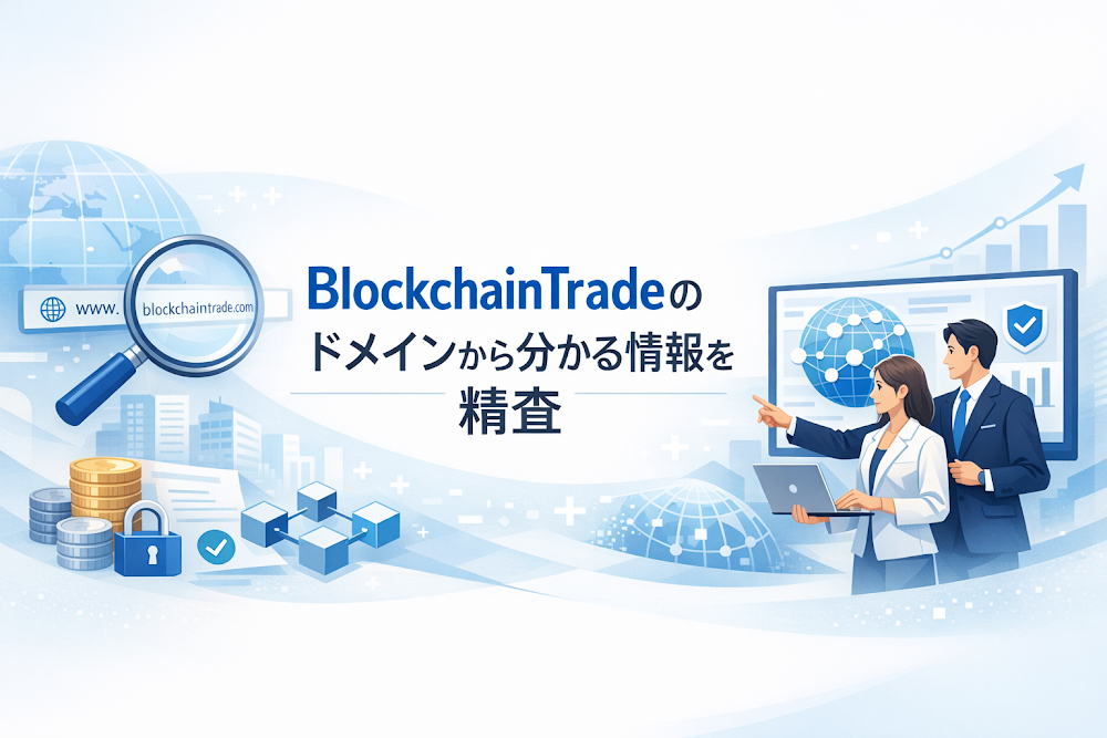 BlockchainTrade(blocktraderx.com)のドメインから分かる情報を精査