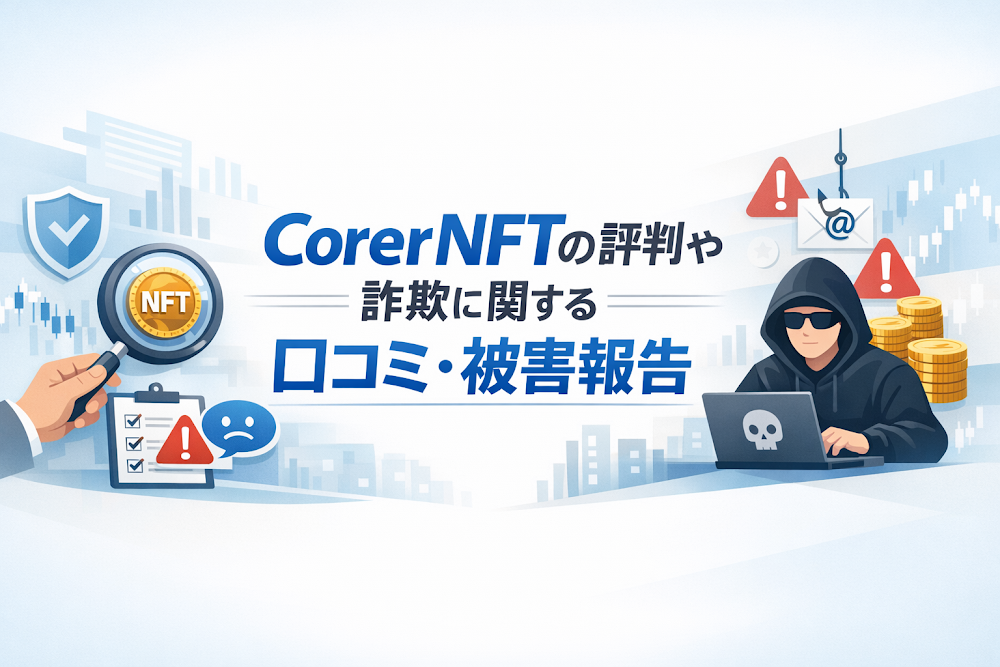 CorerNFTの評判や詐欺に関する口コミ・被害報告
