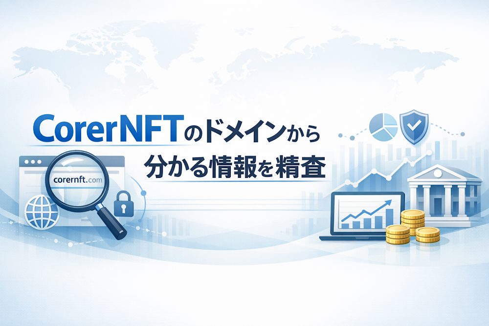 CorerNFTのドメインから分かる情報を精査