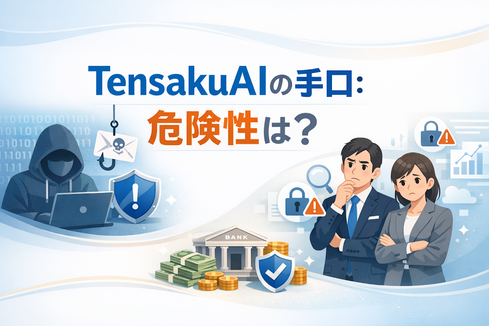 TensakuAI(tensakuai.com)の手口:危険性は?