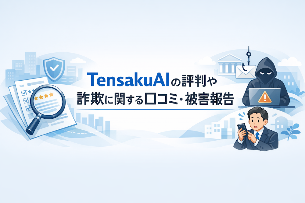 TensakuAI(tensakuai.com)の評判や詐欺に関する口コミ・被害報告