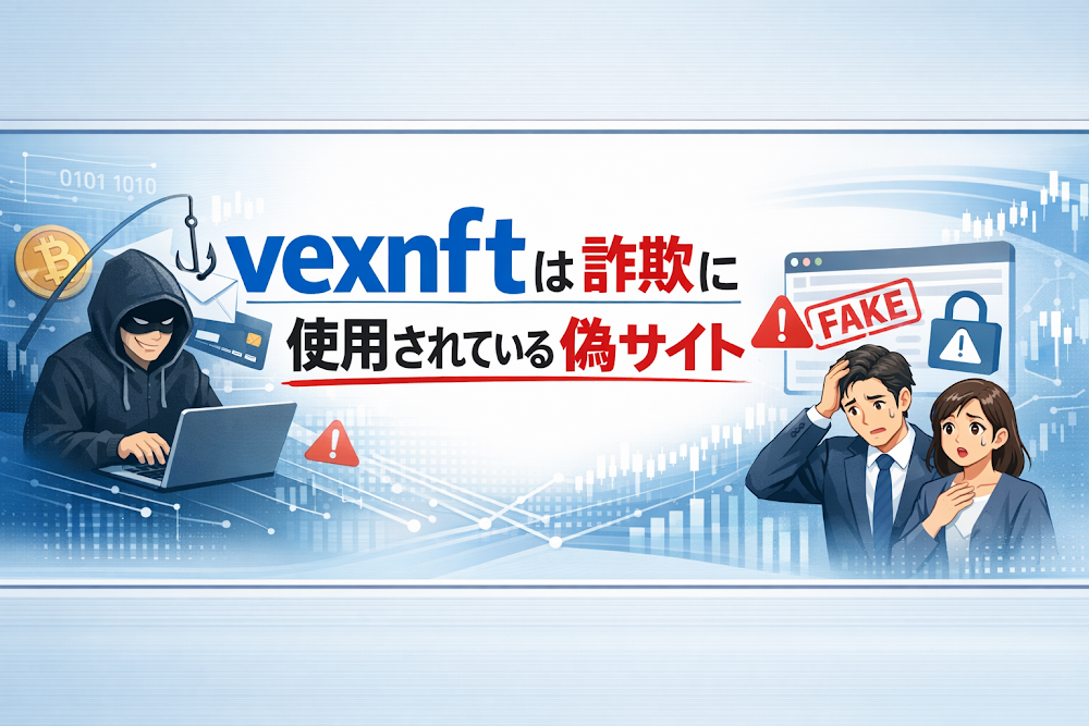 【結論】vexnftは詐欺に使用されている偽サイト