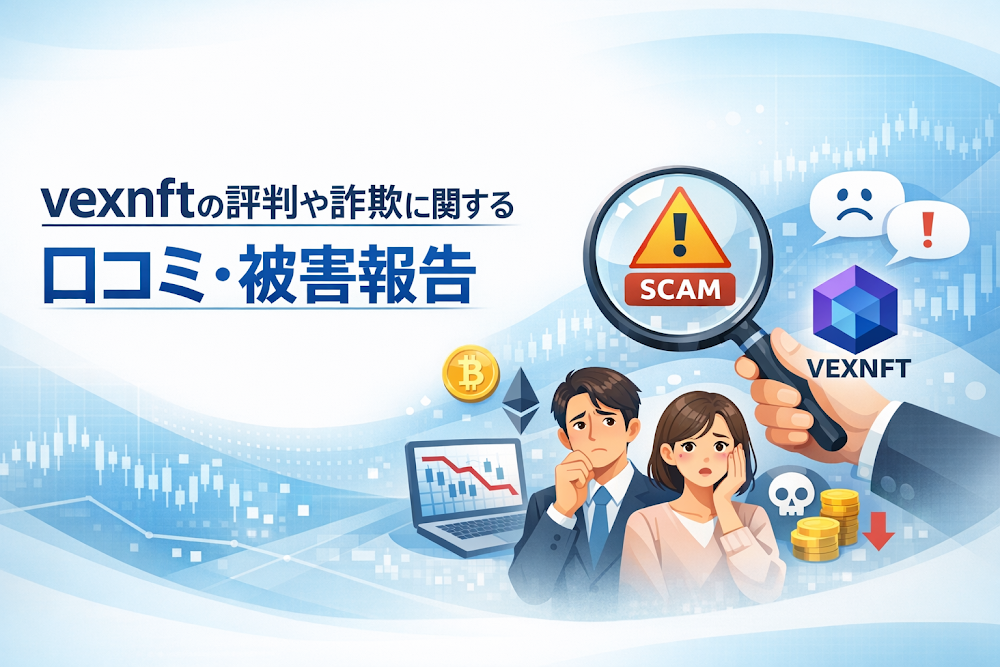 vexnftの評判や詐欺に関する口コミ・被害報告