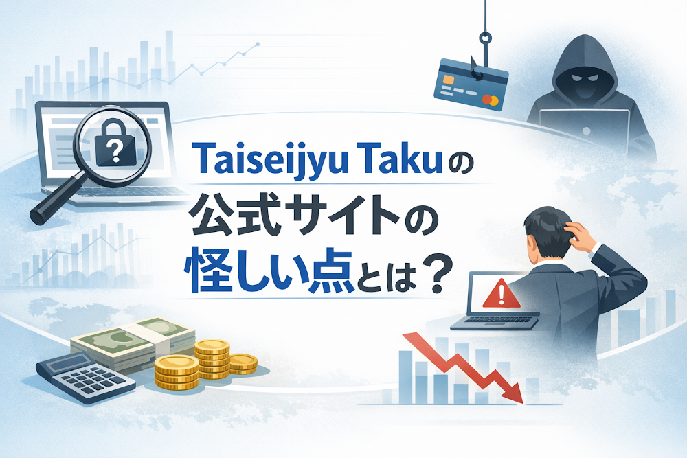 Taiseijyu Takuの公式サイトの怪しい点とは？