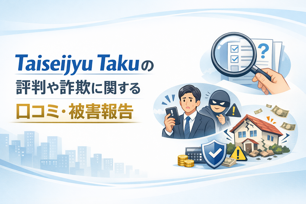 Taiseijyu Takuの評判や詐欺に関する口コミ・被害報告