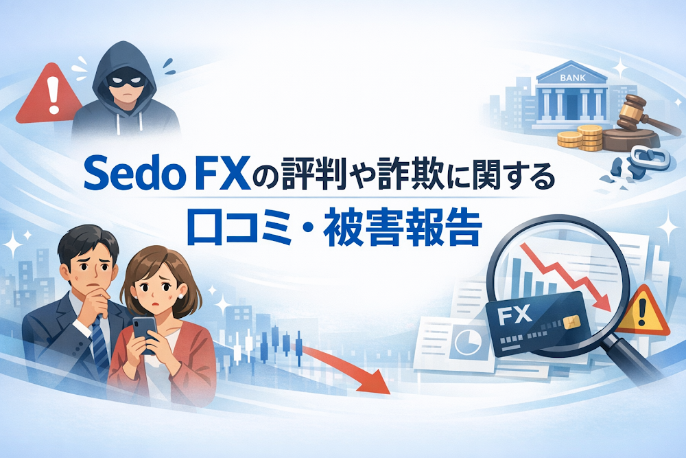Sedo FXの評判や詐欺に関する口コミ・被害報告