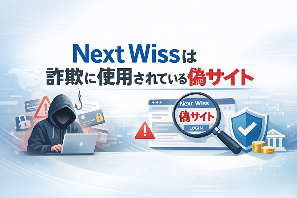 【結論】Next Wissは詐欺に使用されている偽サイト