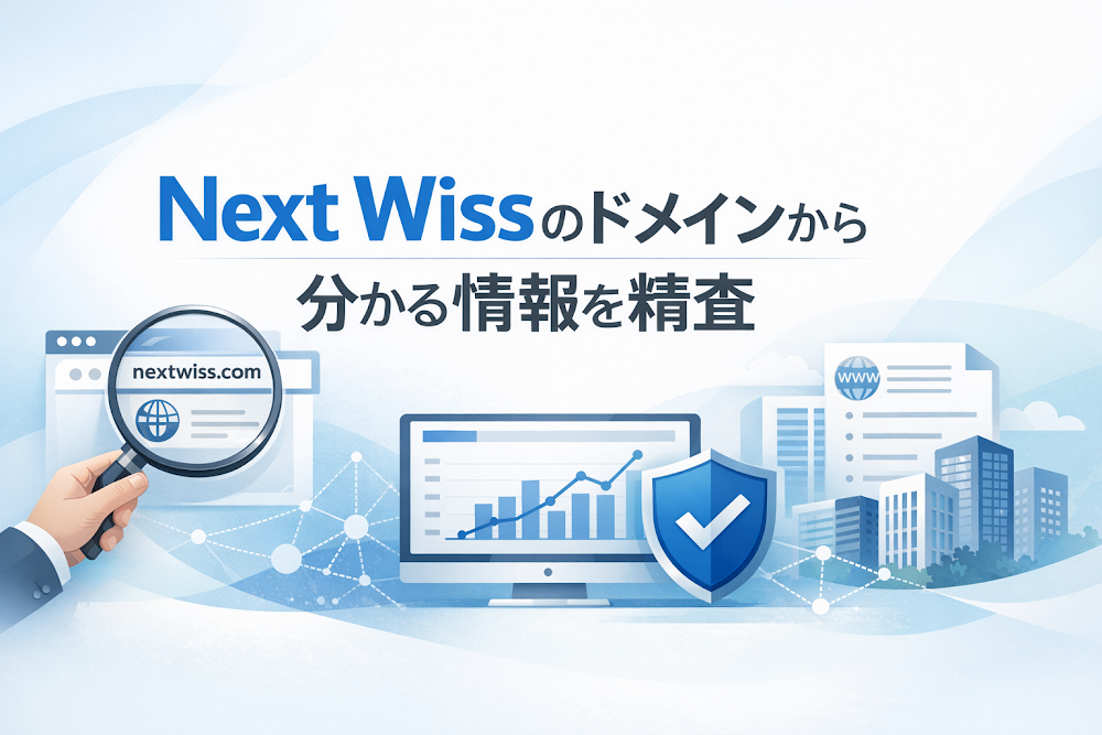 Next Wissのドメインから分かる情報を精査