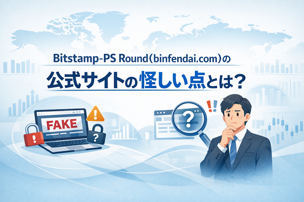Bitstamp-PS Round(binfendai.com)の公式サイトの怪しい点とは？