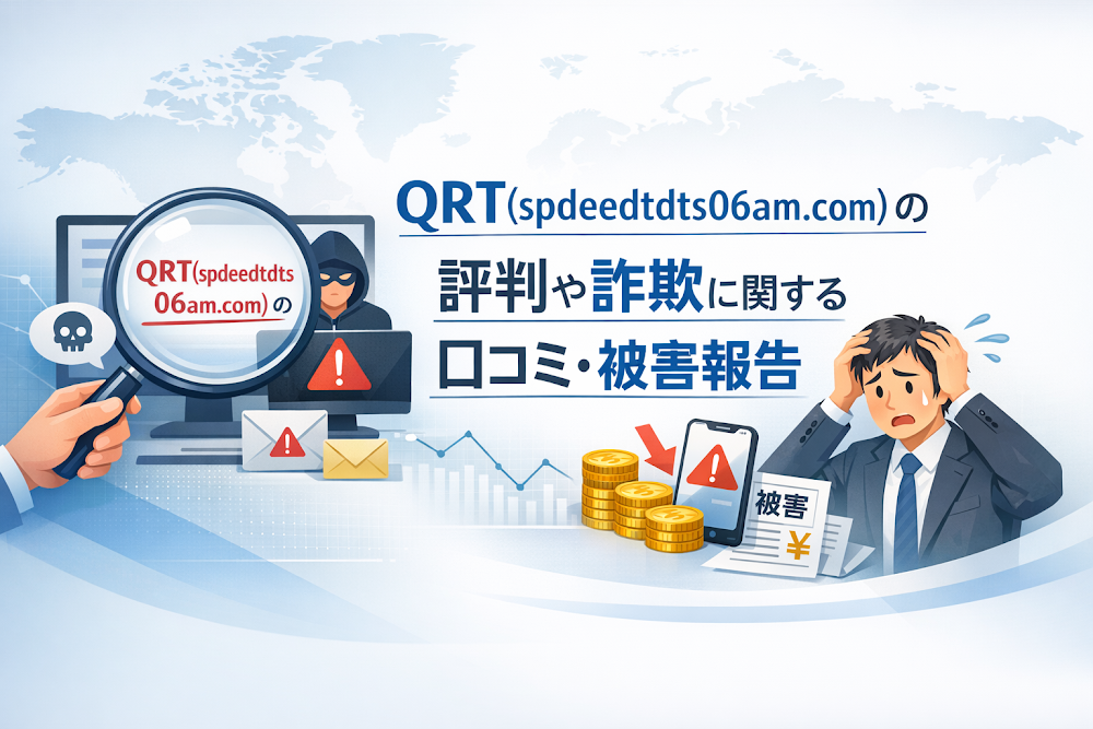 QRT(spdeedtdts06am.com)の評判や詐欺に関する口コミ・被害報告