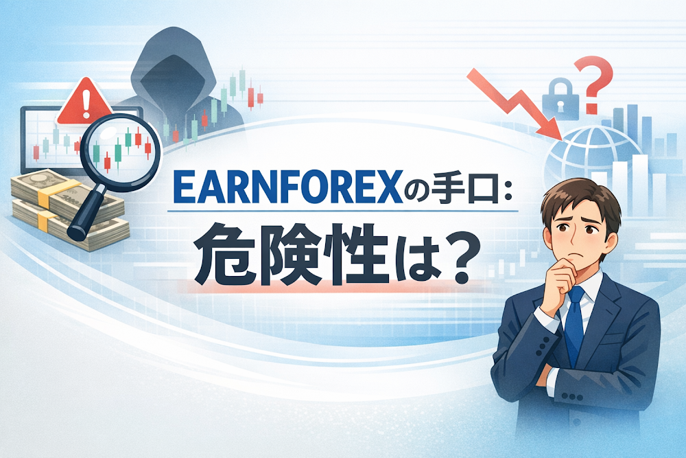 EARNFOREX（earnforexjp.com）の手口：危険性は？