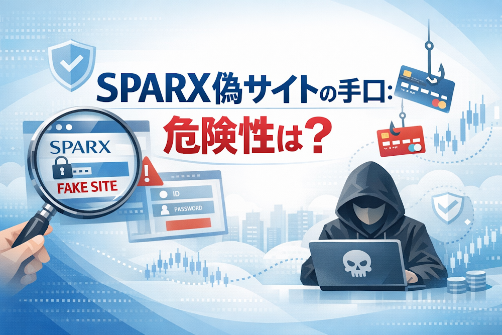 SPARX偽サイトの手口：危険性は？