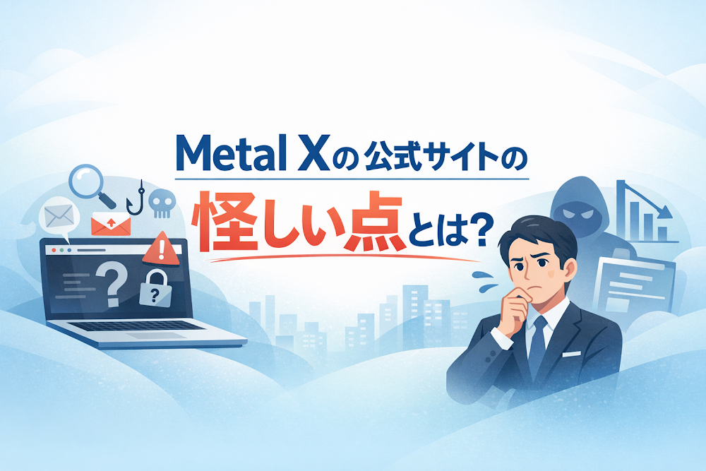 Metal X（metalx.top）の公式サイトの怪しい点とは？