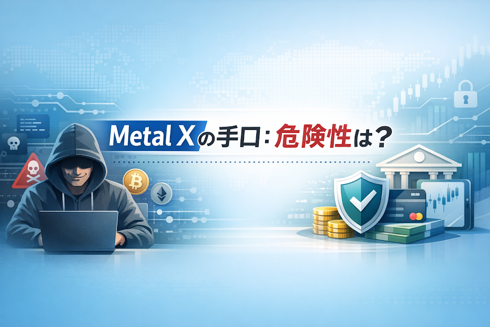 Metal X（metalx.top）の手口：危険性は？