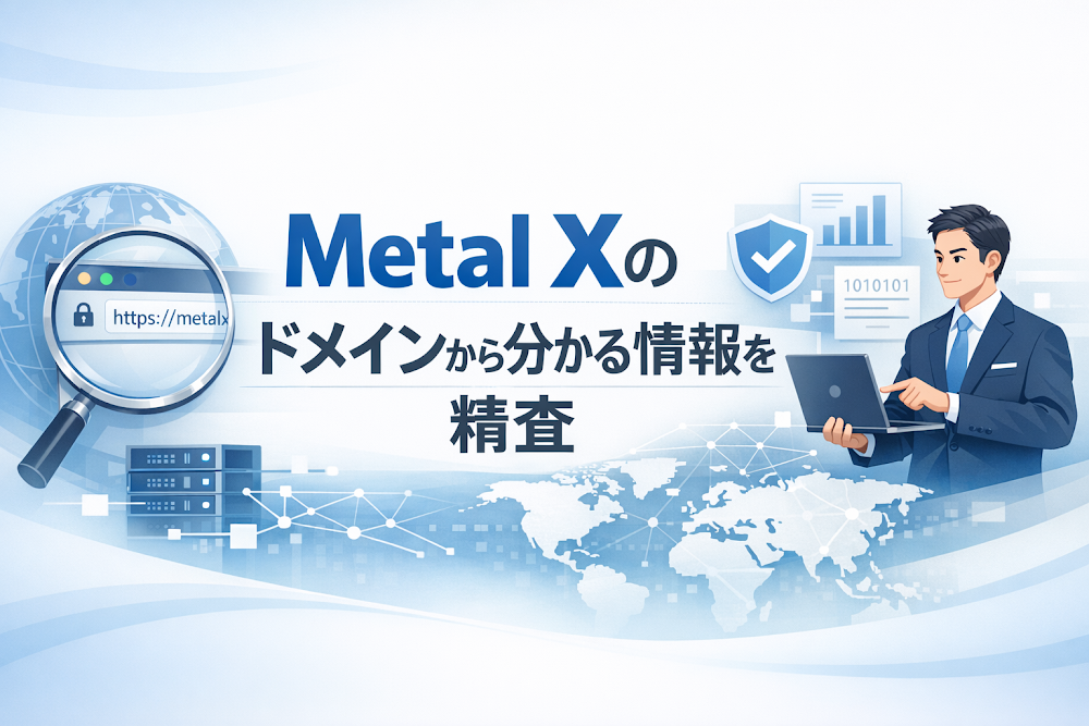 Metal X（metalx.top）のドメインから分かる情報を精査