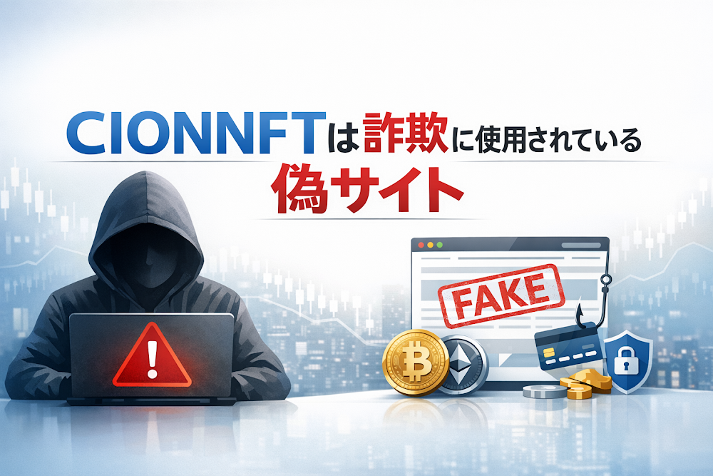 CIONNFTは詐欺の危険性大 アプリストアリンクが動かず規約に別名BITLINK