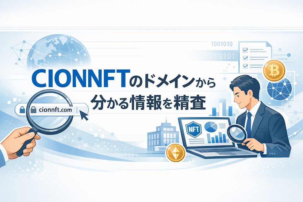 CIONNFTのドメインから分かる情報を精査