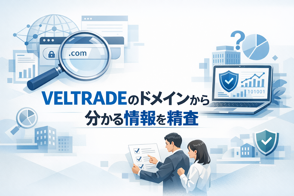 VELTRADE（veltrade.ke）のドメインから分かる情報を精査