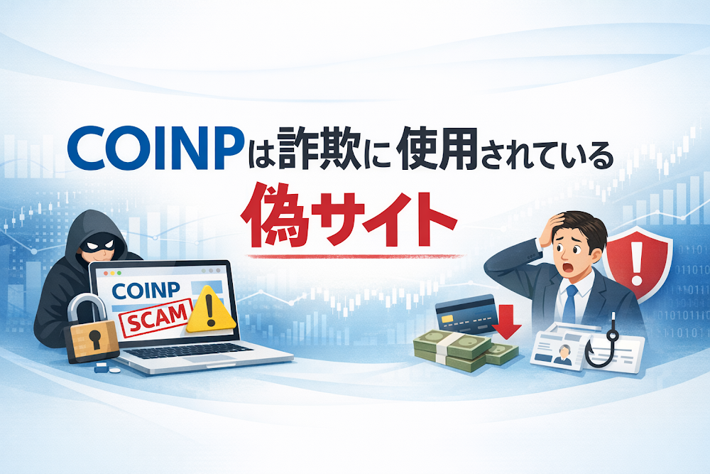 COINP(M.coinpil.vip)は詐欺の危険性大 過去被害の回復を装う勧誘から保証金・手数料を追加請求