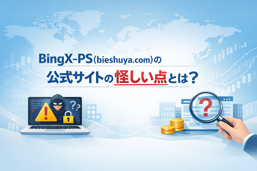 BingX-PS(bieshuya.com)の公式サイトの怪しい点とは?