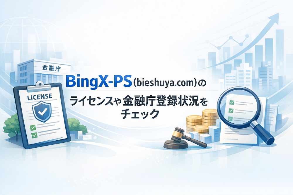 BingX-PS(bieshuya.com)は運営主体・所在地・規制当局の登録情報が不明