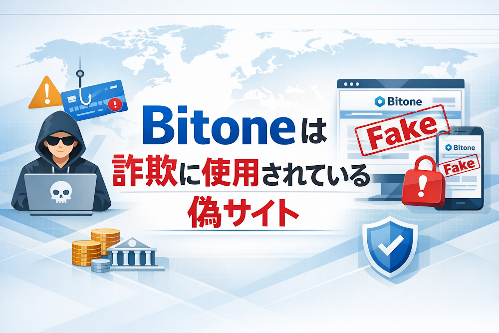 Bitone(bitone.life)は詐欺の危険性大 サイト閉鎖後も運営会社とライセンスを確認できず