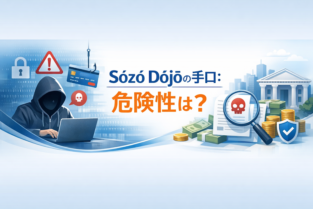 Sōzō Dōjō（sozo-dojo.com）の手口：危険性は？