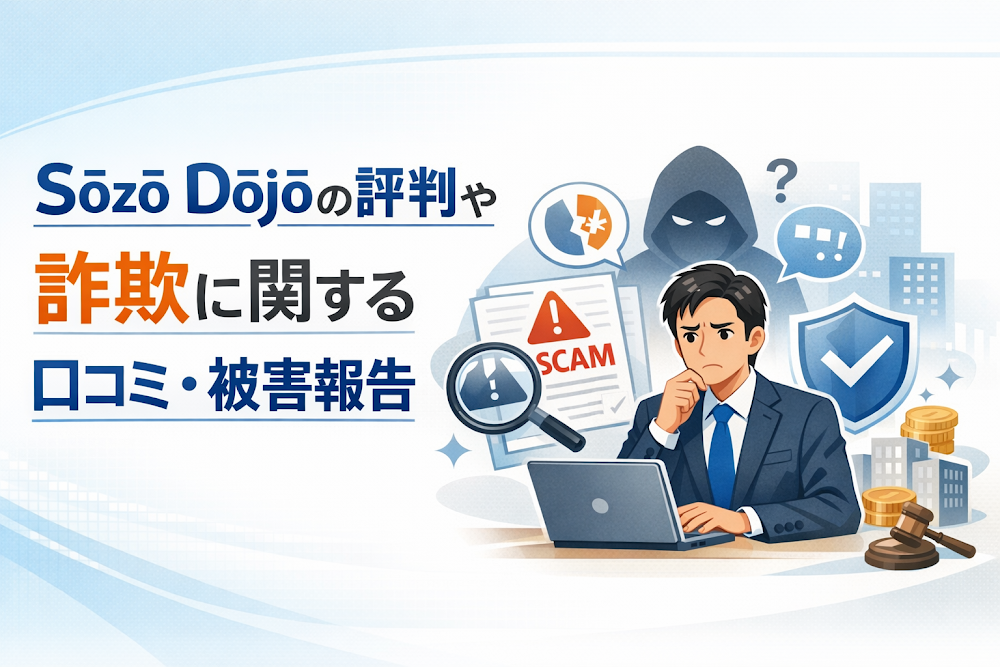 Sōzō Dōjō（sozo-dojo.com）の評判や詐欺に関する口コミ・被害報告