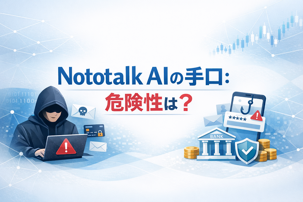 Nototalk AIの手口:危険性は?