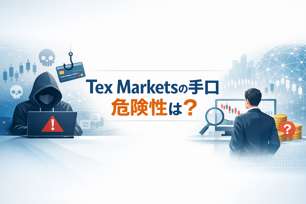 Tex Markets(tex-markets.com)の手口:危険性は?