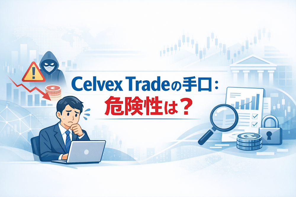 Celvex Tradeの手口：危険性は？