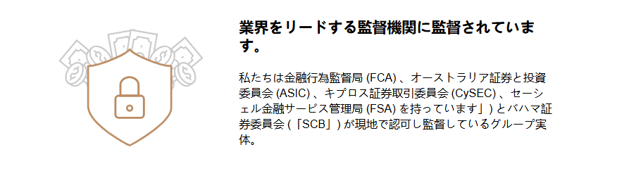 複数の金融ライセンスを主張するが登録番号がない