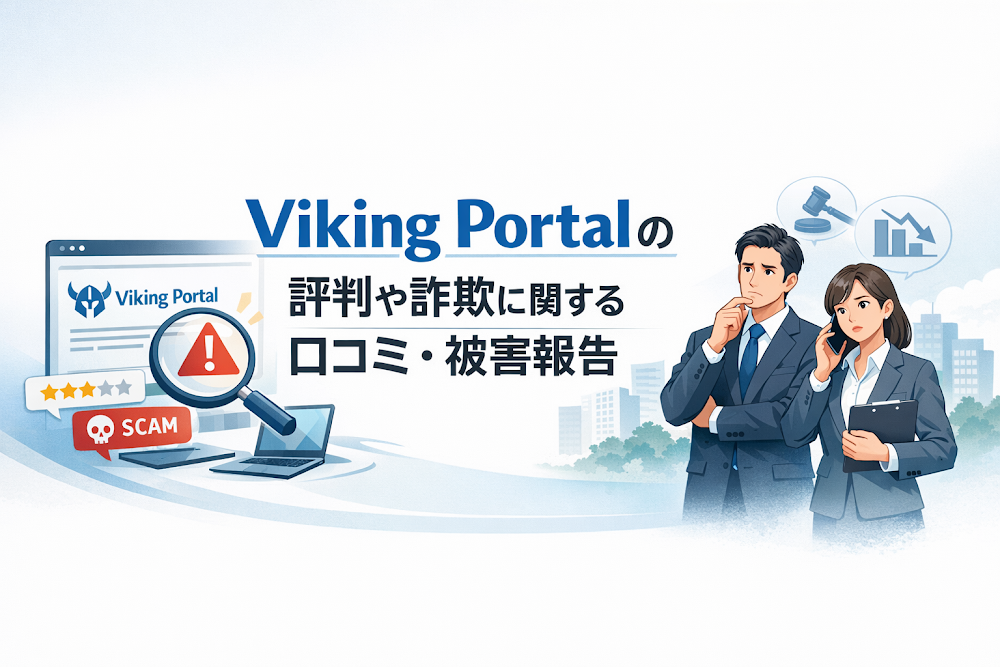 Viking Portal(web-viking-jp.cc)の評判や詐欺に関する口コミ・被害報告