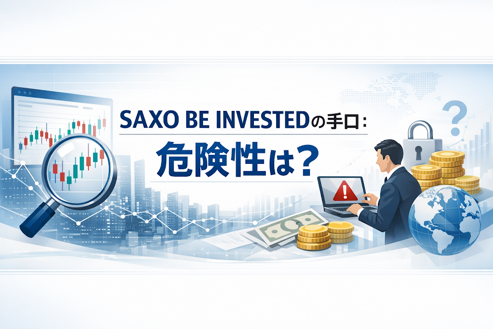 SAXO BE INVESTEDの手口：危険性は？