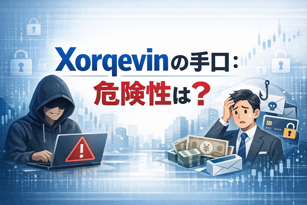 Xorqevinの手口:危険性は?