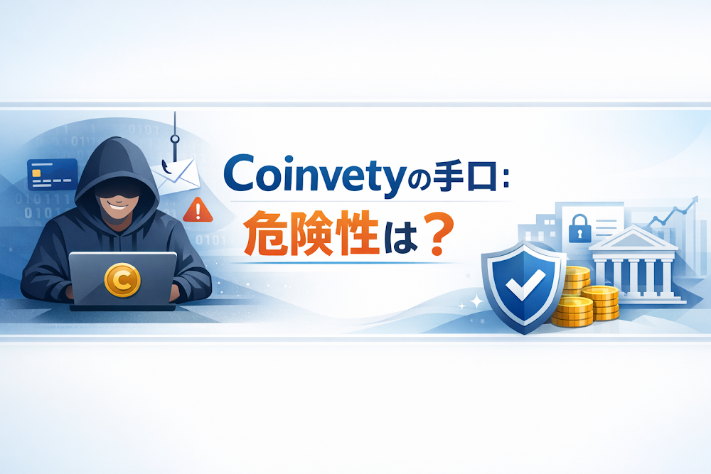 Coinvetyの手口:危険性は?