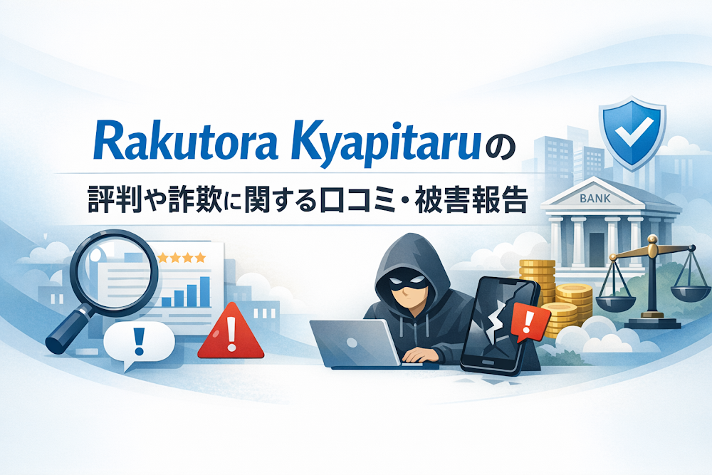 Rakutora Kyapitaruの評判や詐欺に関する口コミ・被害報告